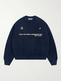 RHLFRE Navy Blue Crewneck