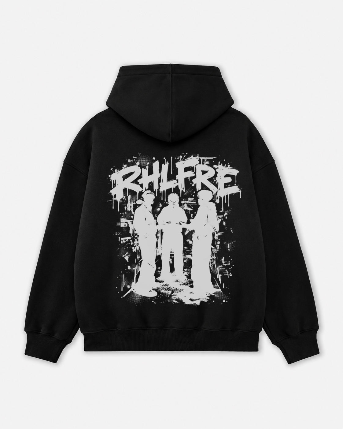 RHLFRE Black Hoodie